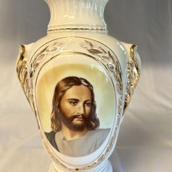 Church Altar Vase “Jesus” (13-1/2” Tall)