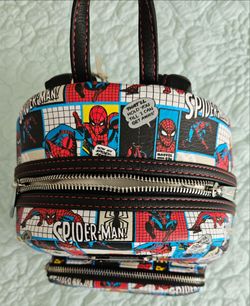 Disney Parks Marvel Spider-Man Spider Sense Loungefly Mini Backpack