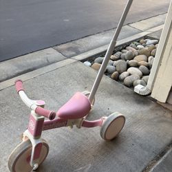 Toddler Tricycle For 1 1/2 To 3 1/2 Yrs Old Push Handle