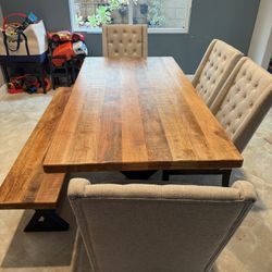 Dining Table Coffee Table For Chairs And Bench Wood