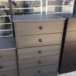 Chest 5 Drawers In Any Color New 