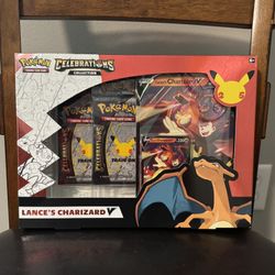 Pokémon Celebrations Lance’s Charizard V-box 