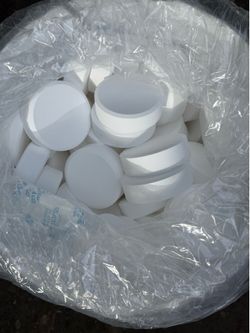 3” tri chlor tablets 55lb for sale $100-