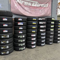 205-65-16 Tires 330$ Installed 4 Tires 