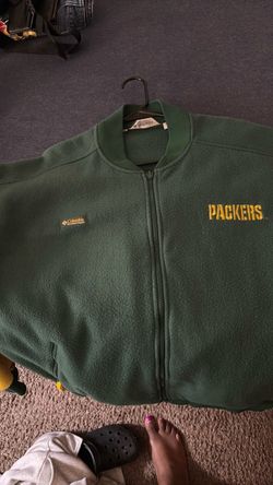 Columbia Green Bay Packers Fleece Zip Jacket