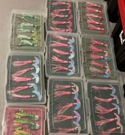 Sockeye Salmon Fishing Tackle Hoochie Kits