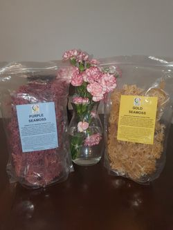 Purple and Gold Sea Moss