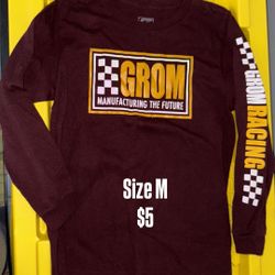 Size Medium Long Sleeve Shirt