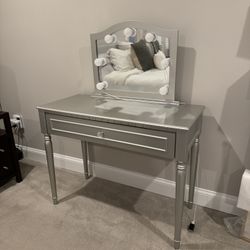 Glam vanity desk 