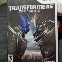 Transformers: The Game - Nintendo  Wii Game