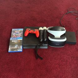 Playstation 4 And Vr Set