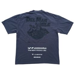 Race Service Del Mar Mile Race Shirt Size Large