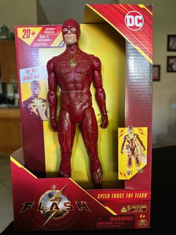 DC THE FLASH MOVIE 12" Speed Force Deluxe Figure with LIGHTS