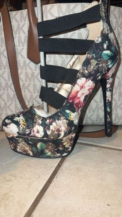 Stiletto platform heels
