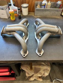 Chevrolet small block headers and exhaust