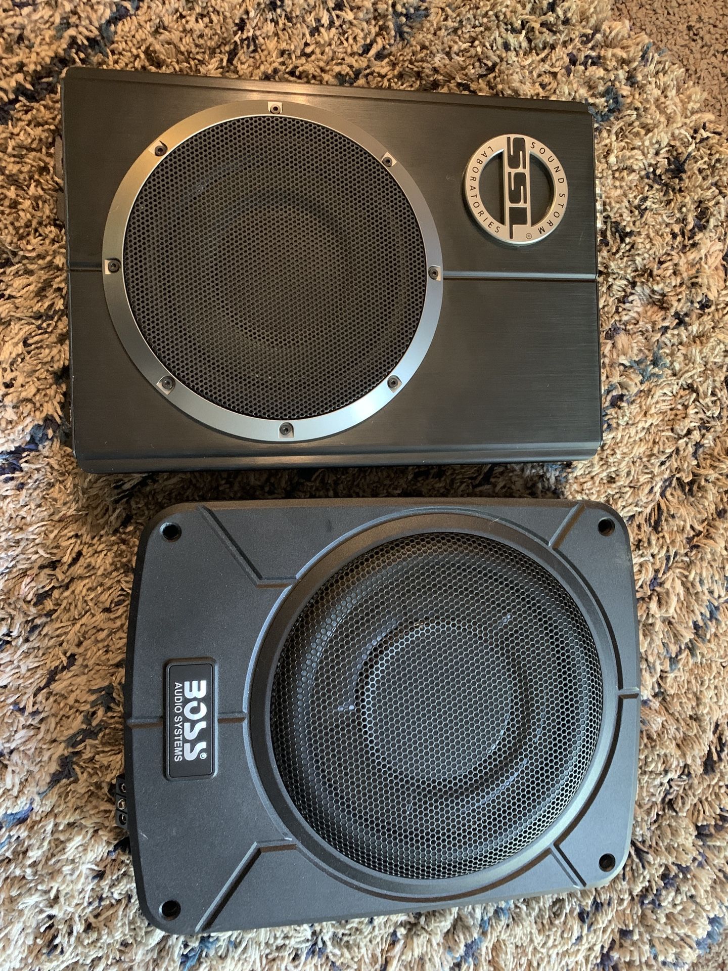 8” SSL SUBWOOFER/AMP & 8” Boss 800 Watts