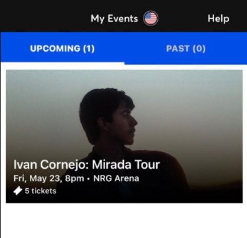 Ivan Cornejo Concert Tickets