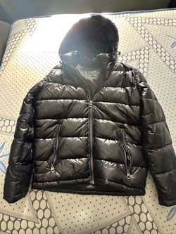 Guess men puffer black