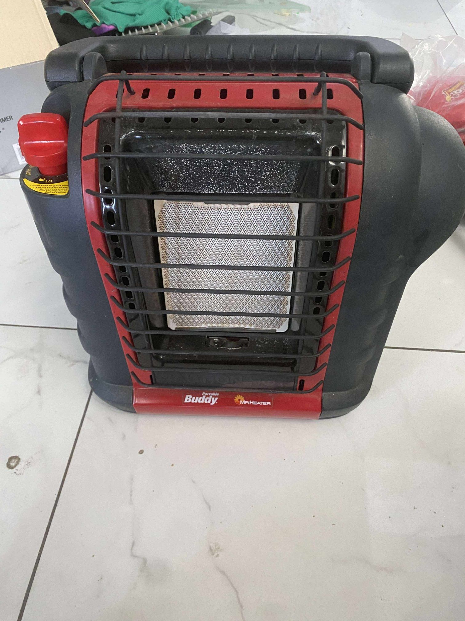 Mr. Heater MH9BX Portable Buddy 4000/9000 BTU Indoor Safe Propane Heater