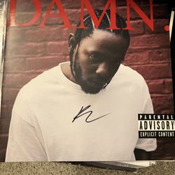 Kendrick Lamar DAMN. サイン入り 赤レコード Kendrick Lamar Signed DAMN. Vinyl Album JSA COA Mr. Morale