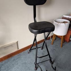 Foldable Guitar Stand Chair