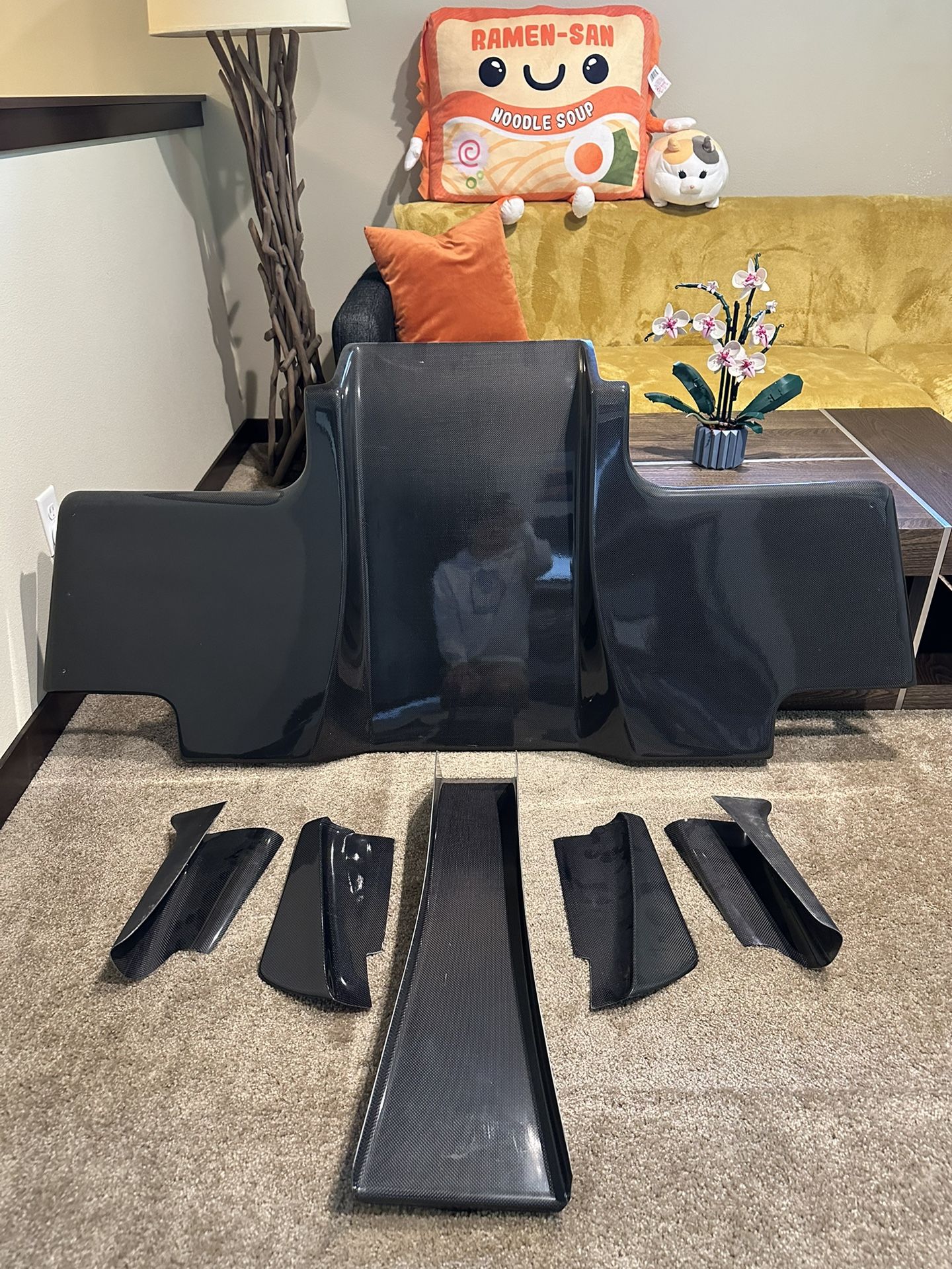 Shine Auto Rear Diffuser Set For Mazda FD RX7