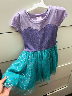 Disney Princess Ariel Girls Dress 4t