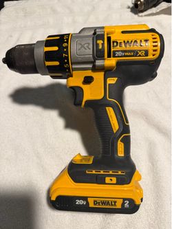 Drill dewalt 20v XR Hammer brushless