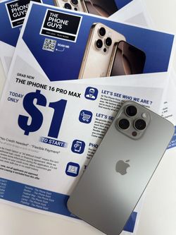 iPhone 16 Pro Max 6.9" (Unlocked) 1TB Good Natural Titanium