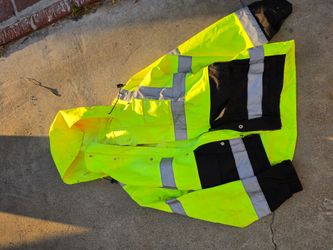 Tingley high visibility rain jacket