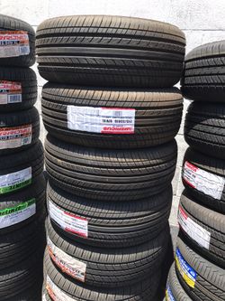 215/55R16 - $299 all 4 installed with free alignment