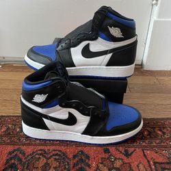 Nike Air Jordan 1 High Royal Toe Size 6.5