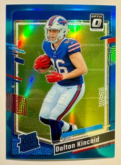2023 Donruss Optic Dalton Kincaid Rated Rookie Aqua /299 #211 RC Buffalo Bills