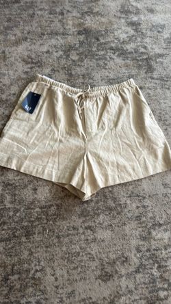 Gap women’s  linen shorts size Large