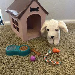 Our Generation Doll Dog House Set