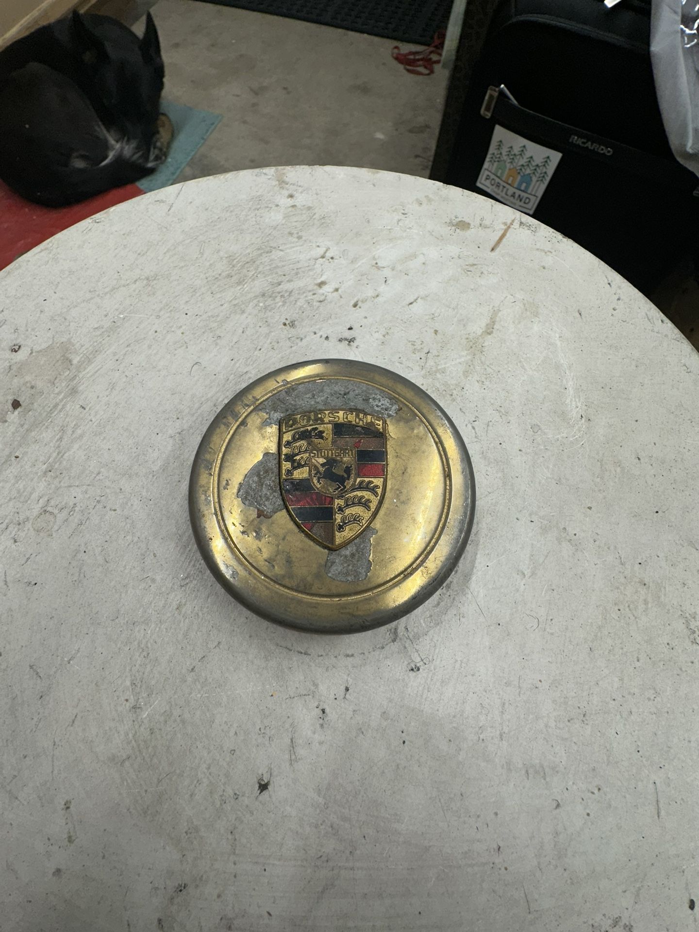 PORSCHE wheel center cap