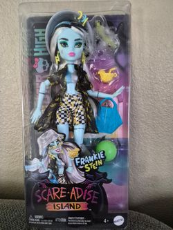 Monster high doll Frankie Stain SCARE-ADISE ISLAND