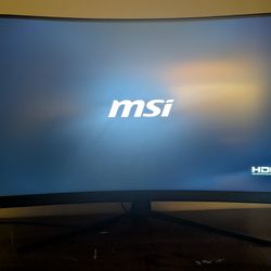 MSI Gaming Monitor 1080p 250hz (FPS) Curved