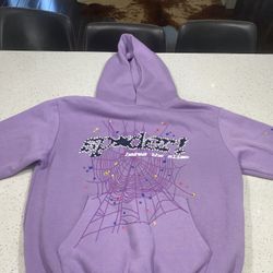 Purple Spider Hoodie 