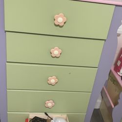 Girls bed Room Set With Mattress 