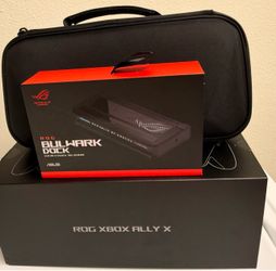 ASUS ROG ALLY X Bundle | RC73XA 1TB Model | Hard Case | Bullwark Dock Station
