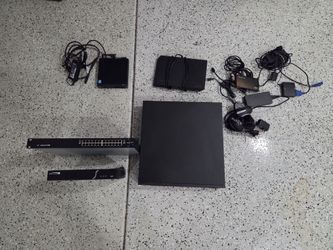 Commercial-grade networking and video surveillance recording equipment