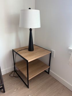 Dimmable touch lamp with usb charging  port (lamp only)
