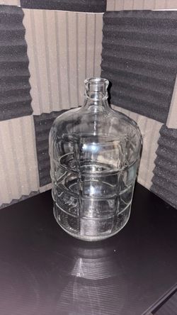 Large Clear Glass Carboy Jug