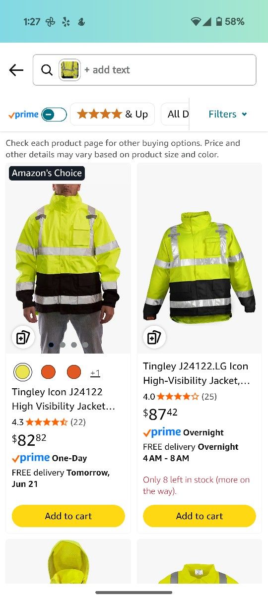 Tingley High Vis Jacket