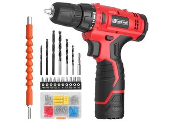 Juego Combinado De Taladro Inalámbrico De 12 V, Taladro Eléctrico Inalámbrico US