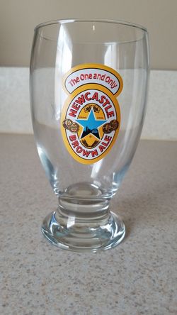 Newcastle Brown Ale Beer Glass