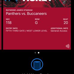 Bucs Vs panthers