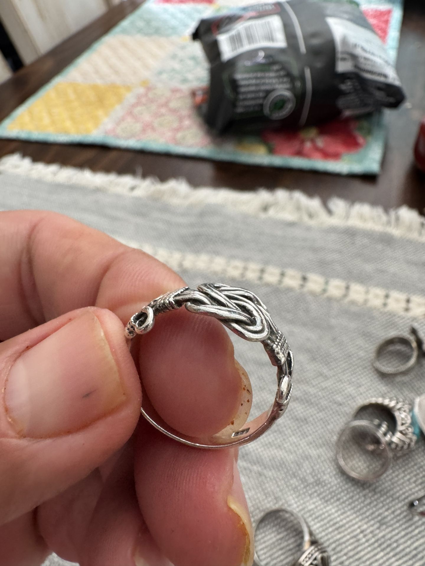 Turquoise Ring Size 7  Vintage 