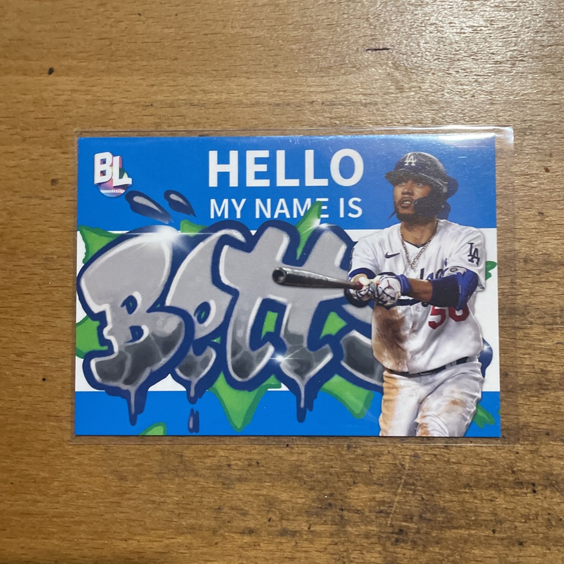 2023 BIG LEAGUE MOOKIE BETTS ROLL CALL CARD